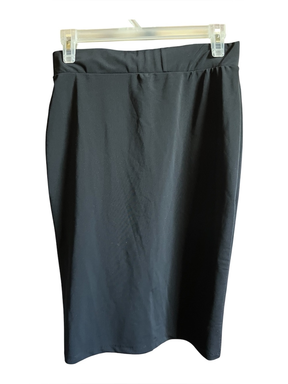 NWT Revolve LNA Black Pencil Skirt Noir Size Medium Stretch New With Tag Minimal
